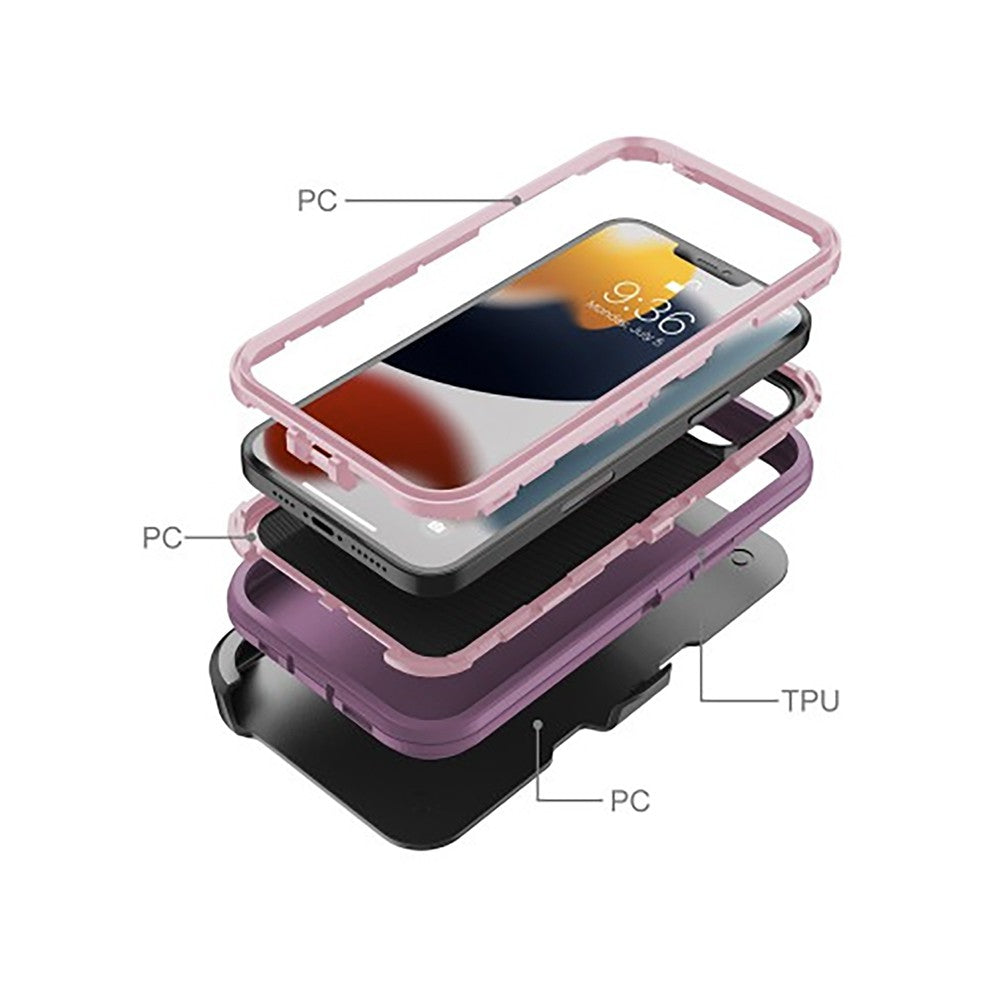 Shockproof Robot Armor Hard Plastic Case with Belt Clip for iPhone 6 / 6s / 7 / 8 / SE (2020) / SE (2022)