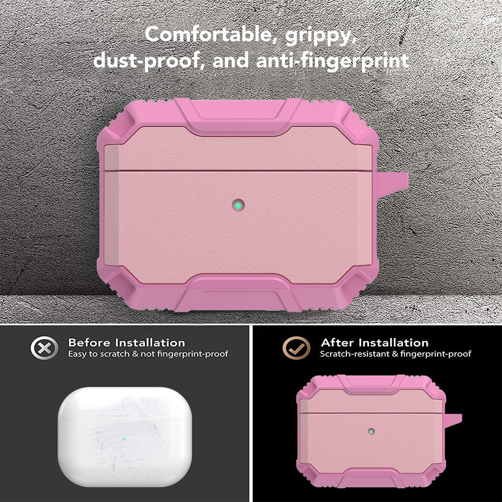 Shockproof Robot Armor Hard Plastic Case for AirPods 4