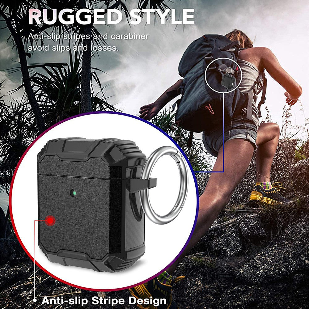 Shockproof Robot Armor Hard Plastic Case for AirPods 1st generation / 2nd generation