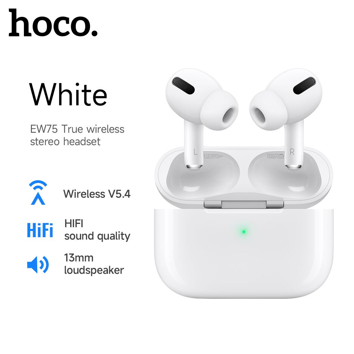 Hoco EW75 Physical Noise Cancelling True Wireless Earphones