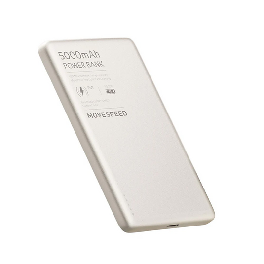 MOVE SPEED S5 Ultra-thin Titanium Magnetic Power Bank 5000mAh