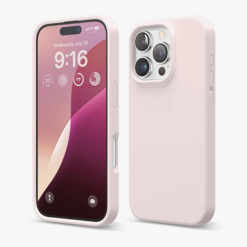 Soft Silicone Case for iPhone 16 Pro