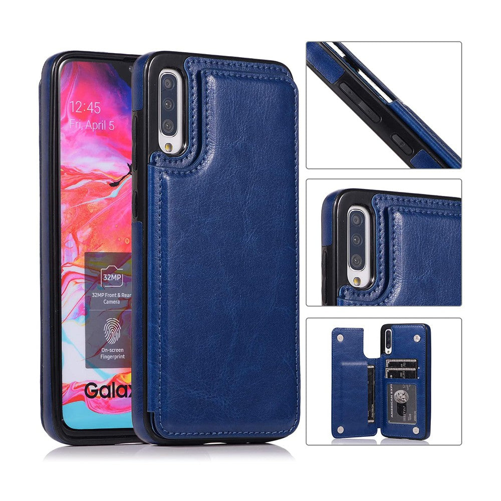 Back Flip Leather Wallet Cover Case for Samsung Galaxy A50 / A50s / A30s