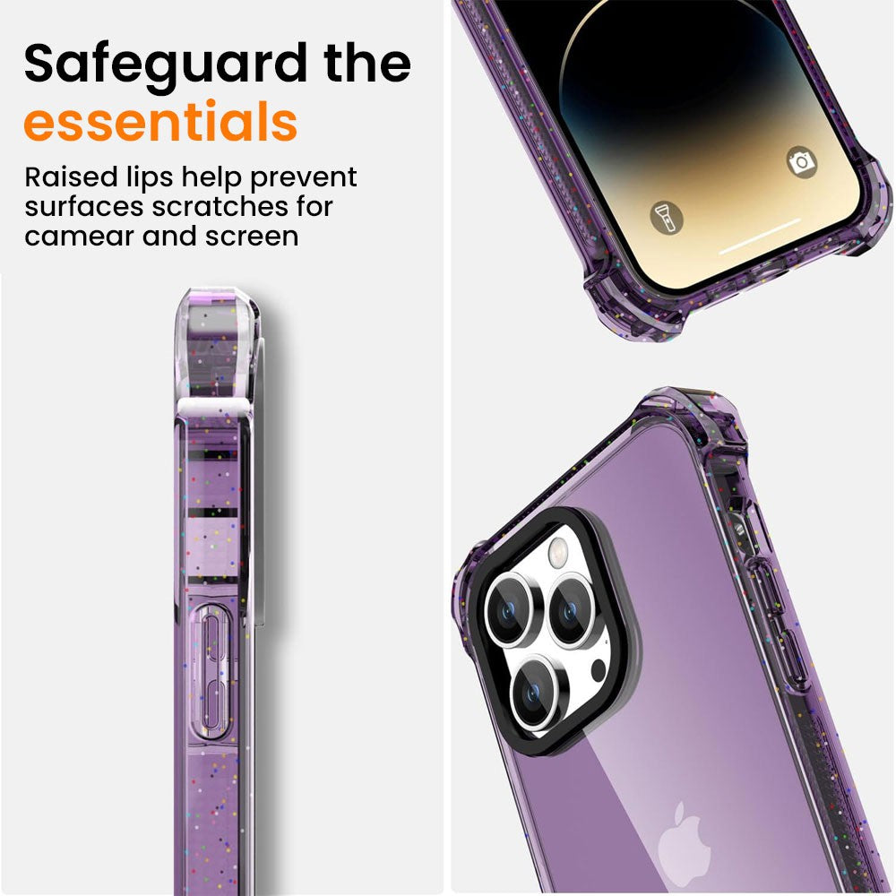 Bounce Impact Clear Shockproof Cover Case for iPhone 14 Plus/ 15 Plus