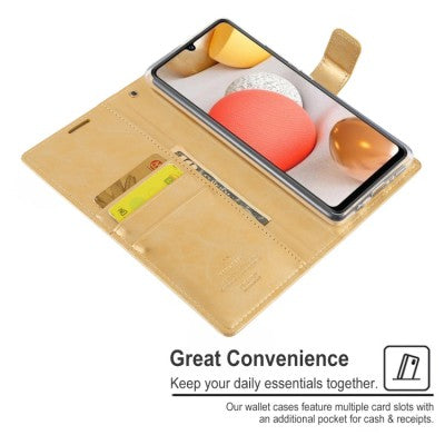 Mercury Blue Moon Diary Cover Case for Samsung Galaxy A22 4G