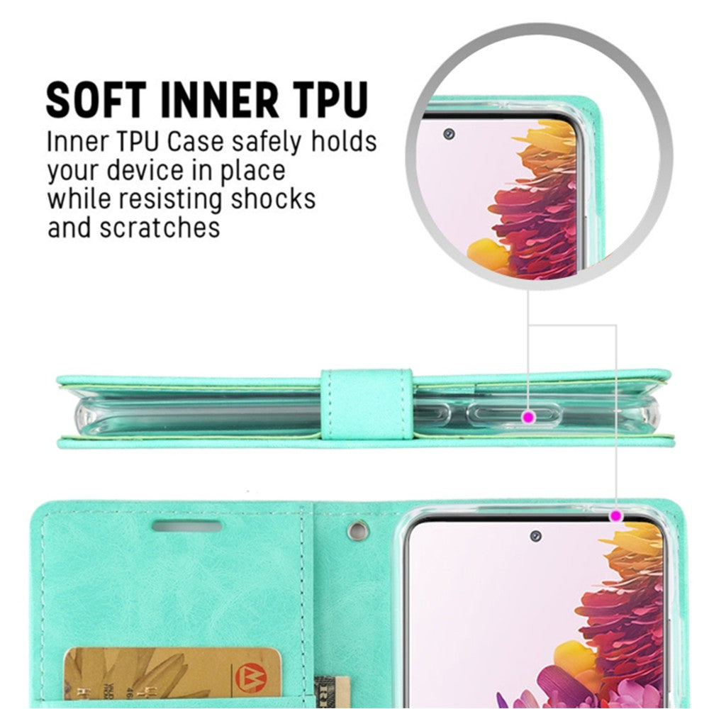 Mercury Blue Moon Diary Cover Case for Samsung Galaxy S20 FE