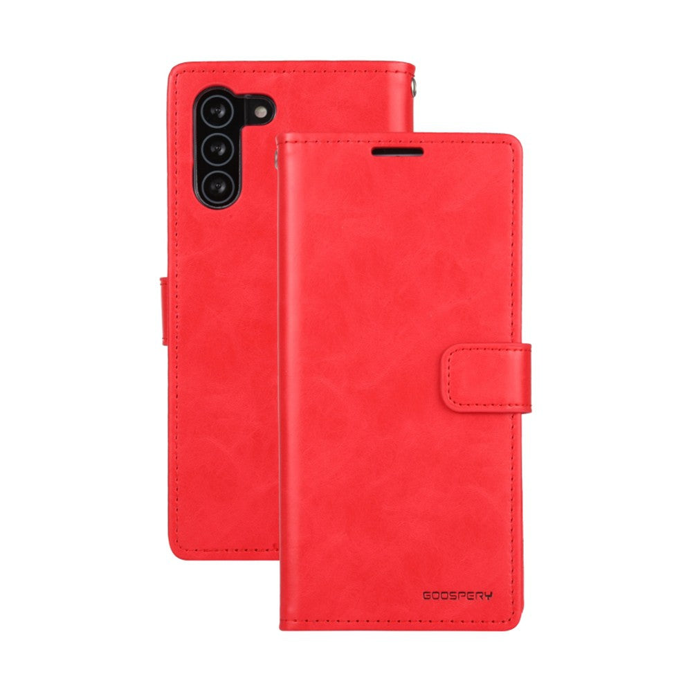 Mercury Blue Moon Diary Cover Case for Samsung Galaxy S21 FE