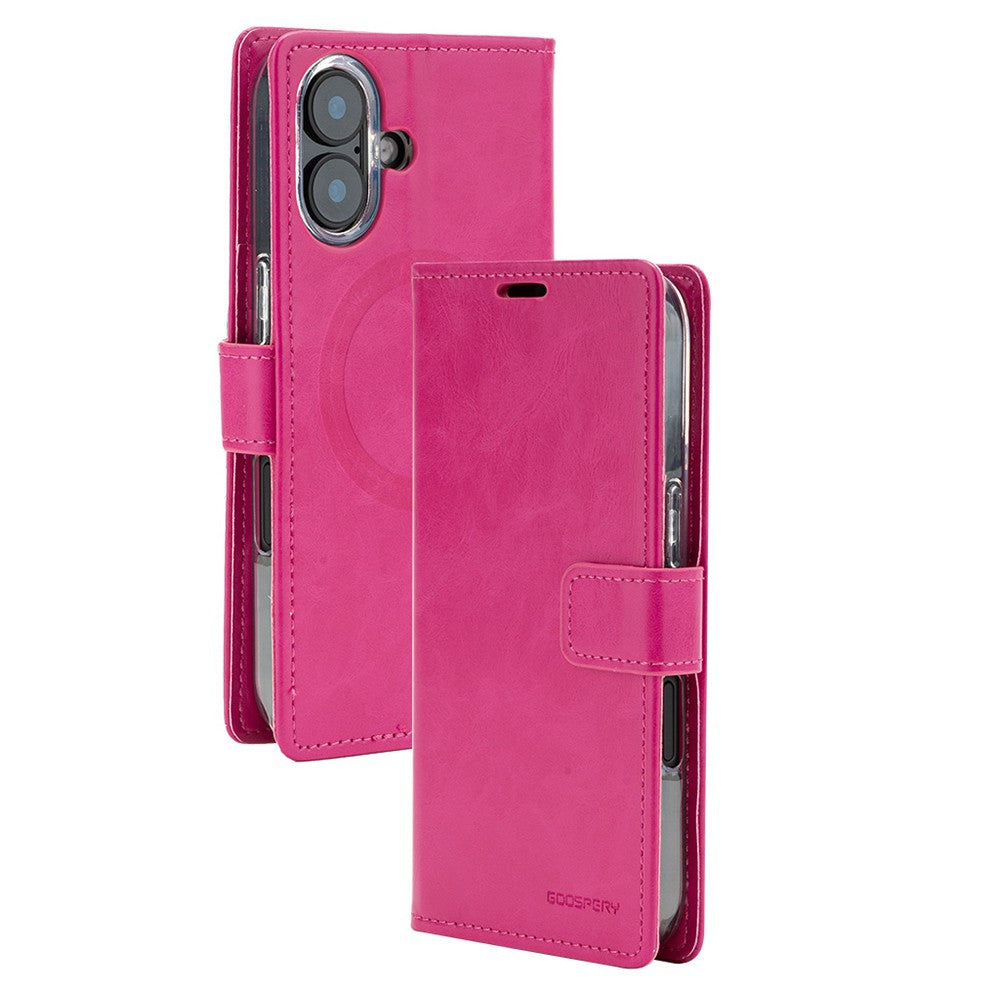 Mercury Blue Moon Diary Magsafe Case for iPhone 17