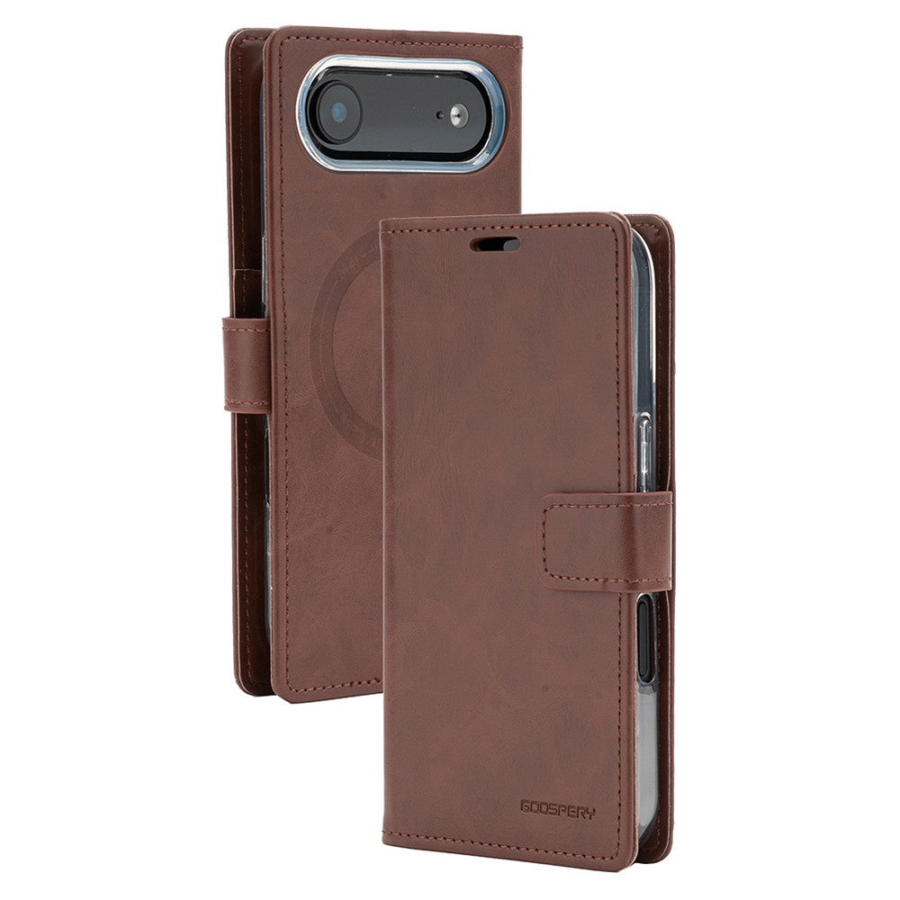 Mercury Blue Moon Diary Magsafe Case for iPhone 17 Air