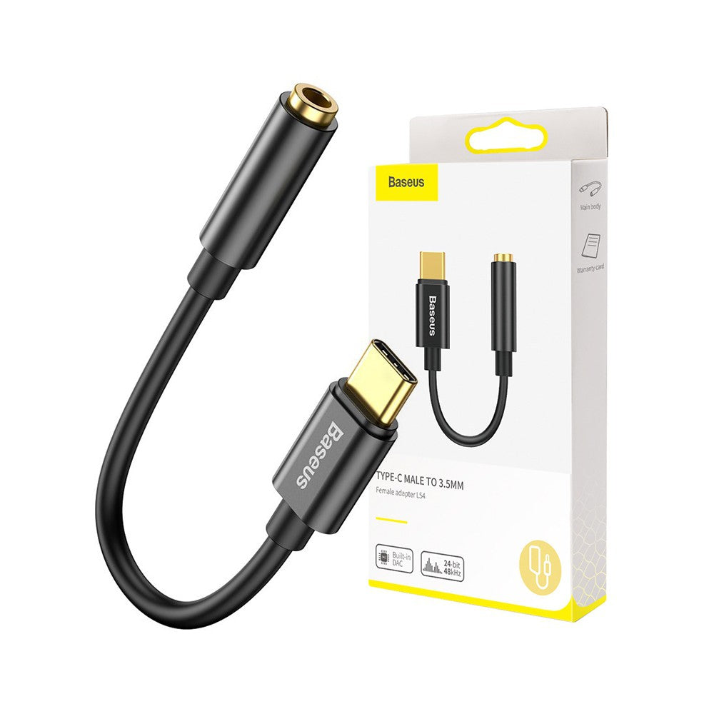 Type-C Male to AUX (3.5mm) Female Adapter