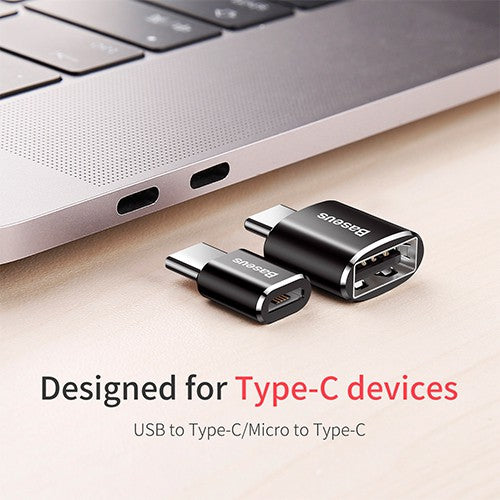 Baseus Mini USB Female to Type-C Male Adapter Converter