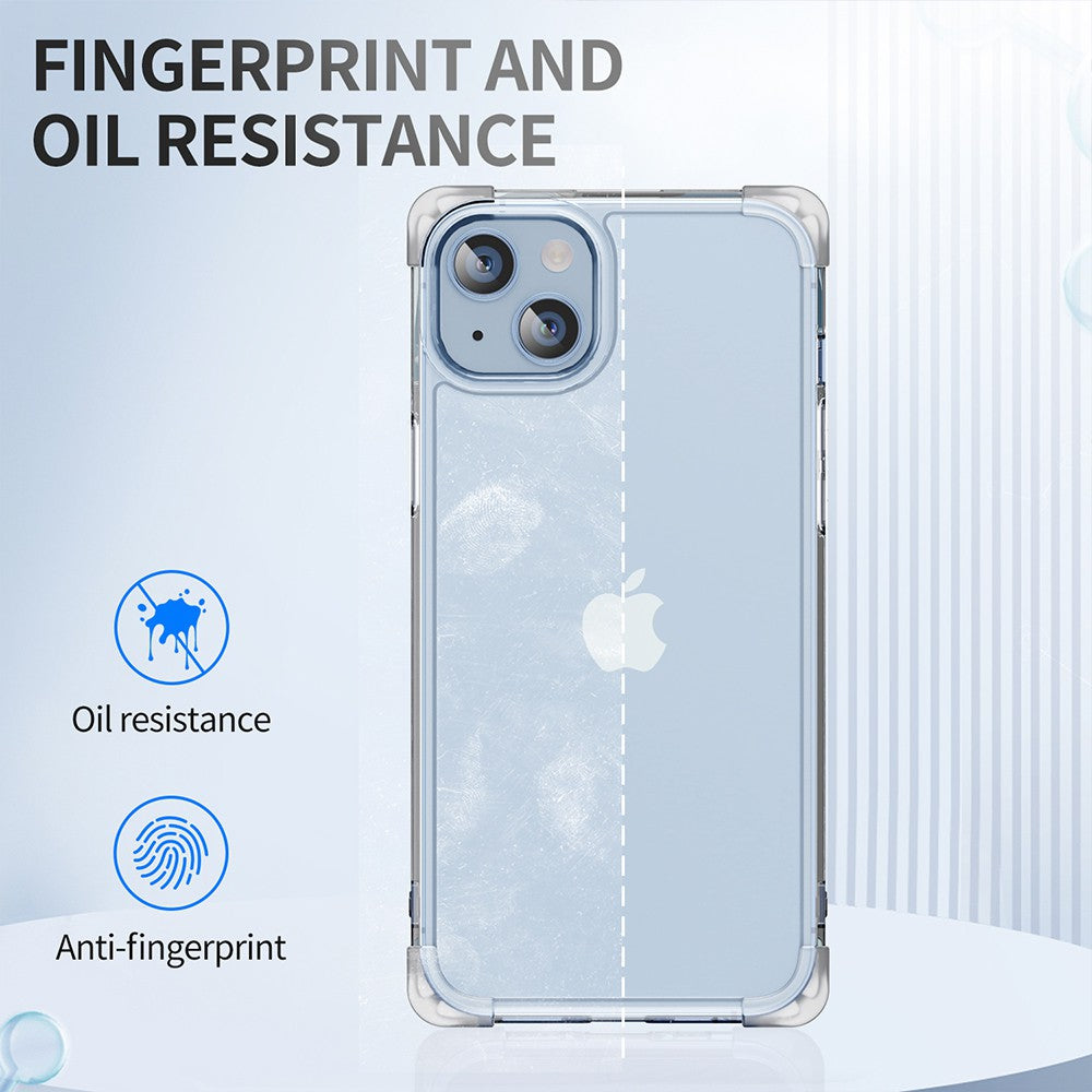 Anti-Shock Space Protective Clear Cover Case for iPhone 14 Plus