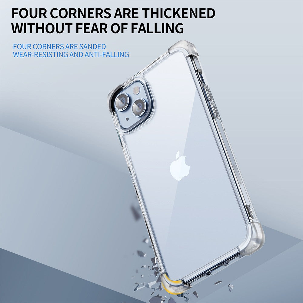 Anti-Shock Space Protective Clear Cover Case for iPhone 14 Plus