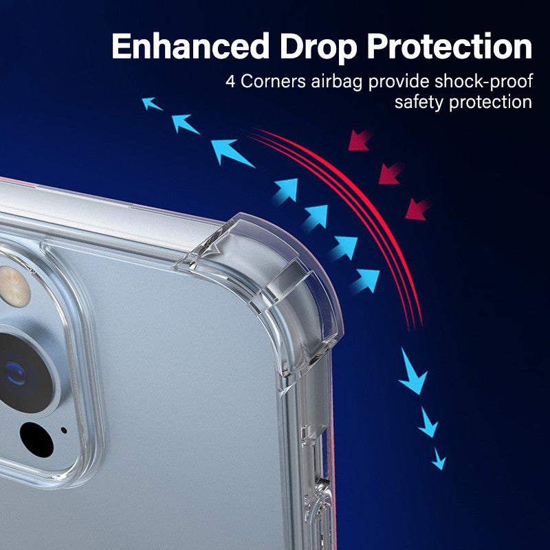 Solar Crystal Hybrid Cover Case for iPhone 14Plus / 15 Plus