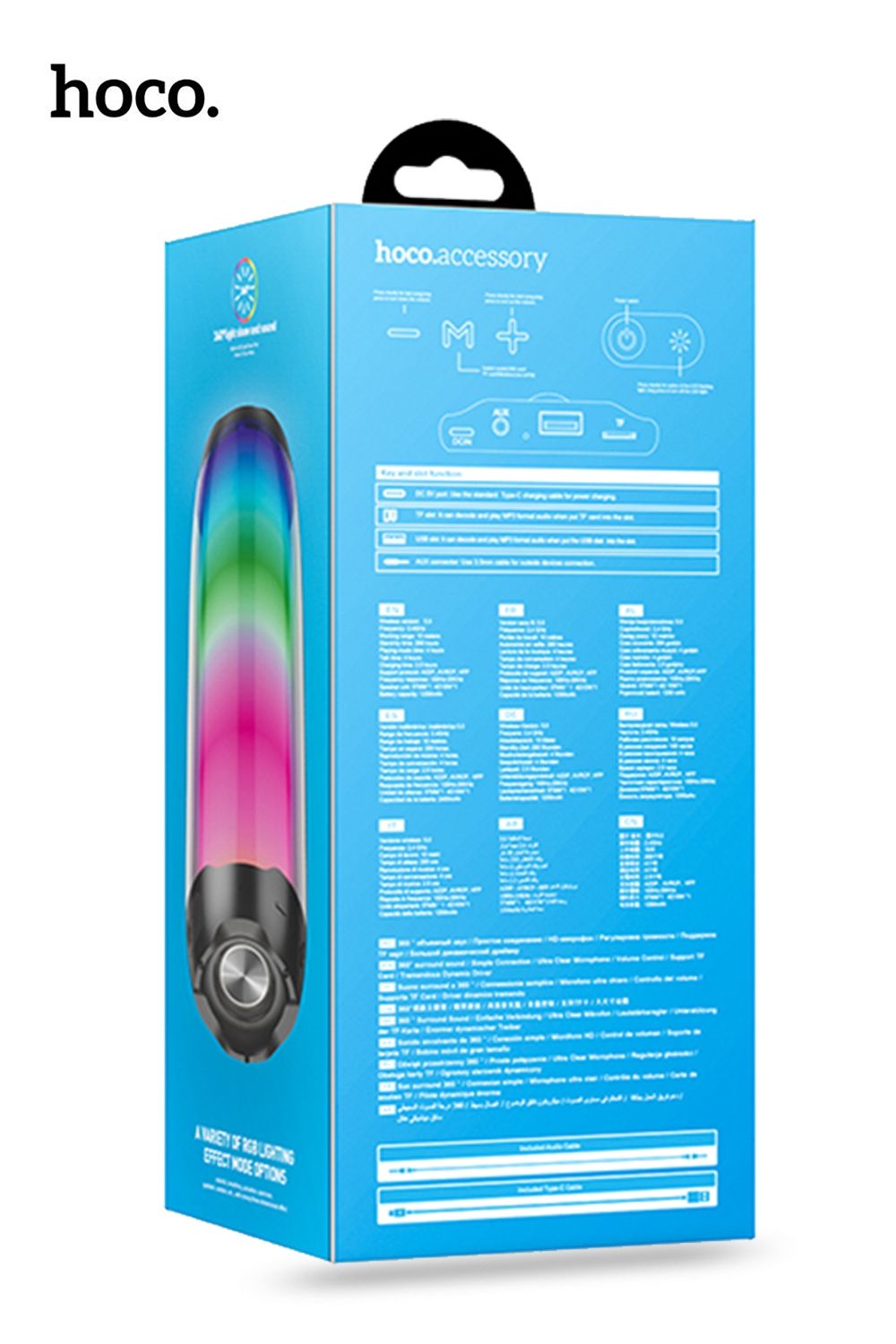 HOCO HC8 Luminous Bluetooth Speaker