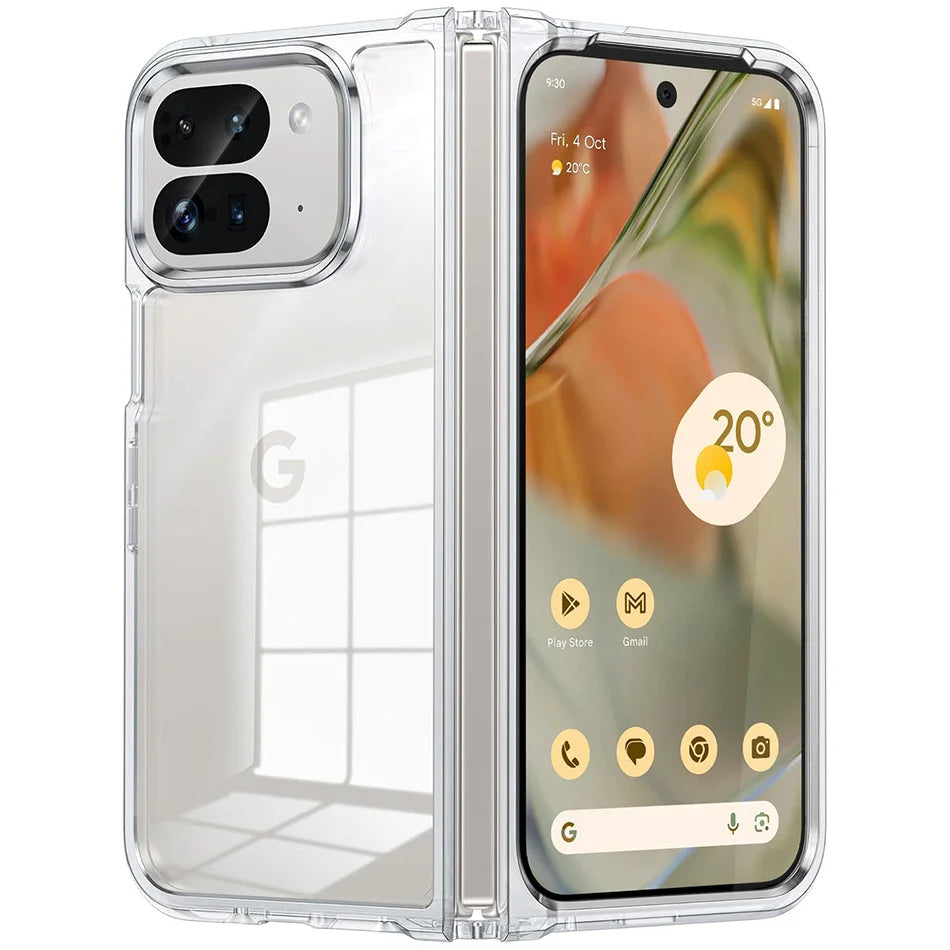 Clear Hard Back Case for Google Pixel 9 Pro Fold
