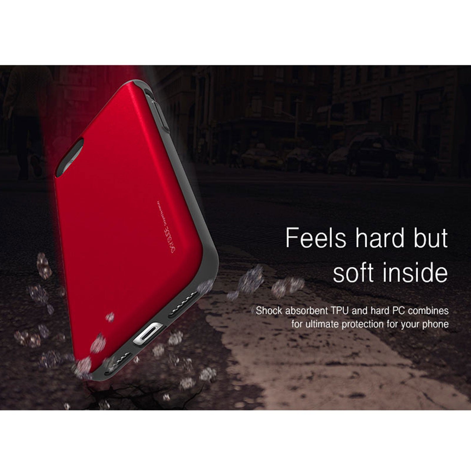 Mercury Sky Slide Bumper Cover Case for iPhone 6 Plus 6S Plus