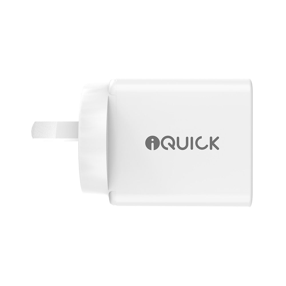 iQuick 30W Dual Ports Charging Adapter
