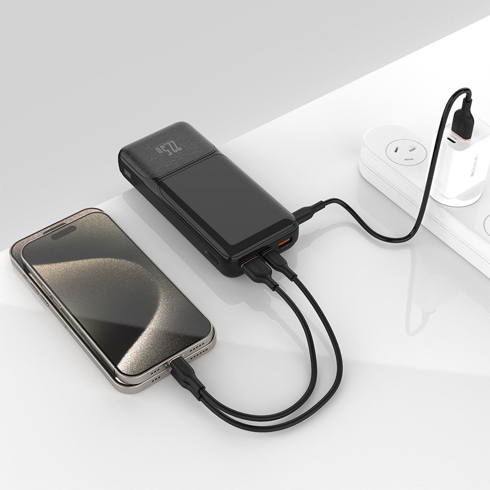 iQuick POWER SQUARE 0 Digital Display Power Bank 20000mAh 22.5W