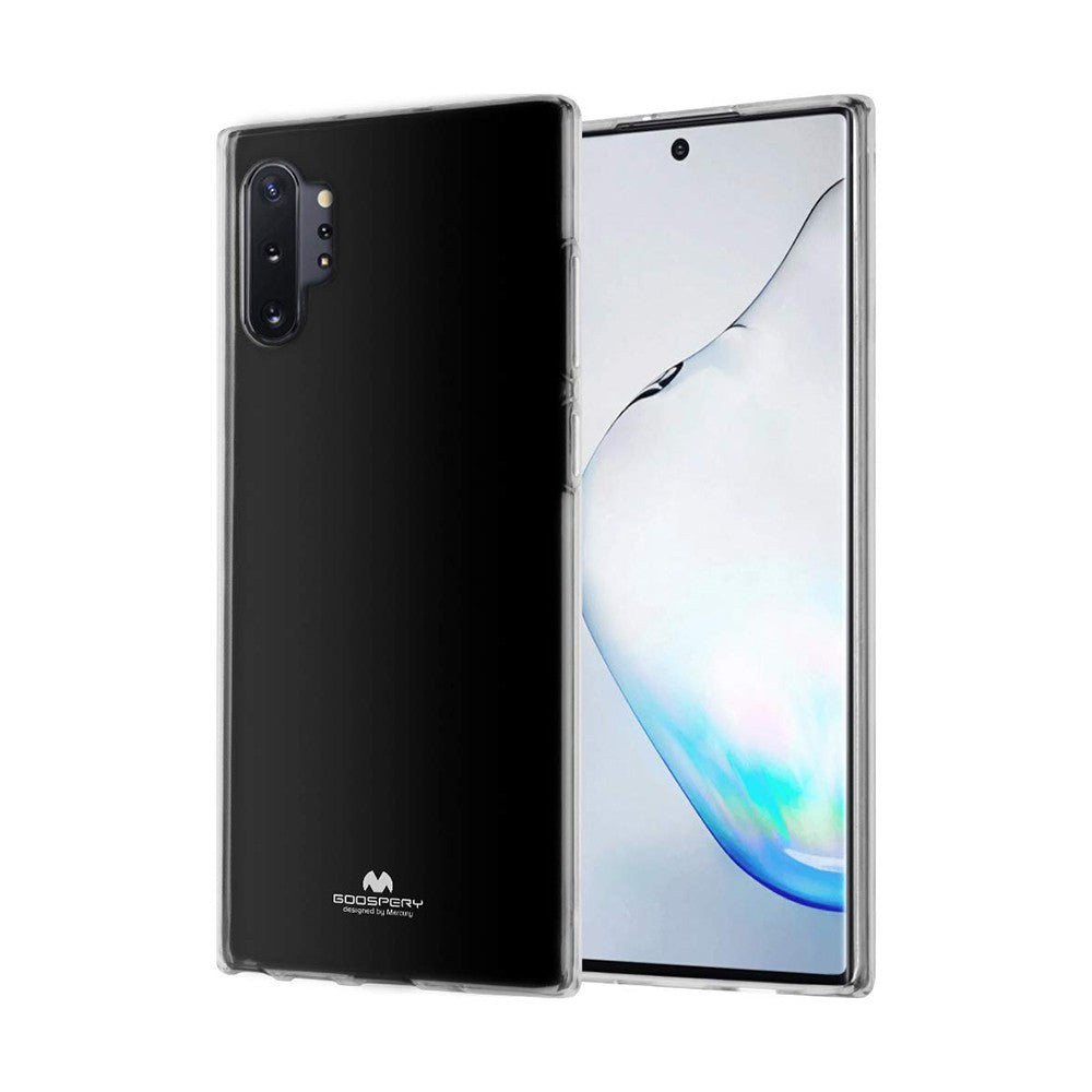 Mercury Transparent Jelly Case Cover for Galaxy Note 10