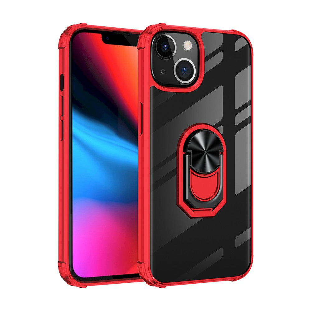 Ring Holder Military Shockproof Car Magnetic Case for iPhone 13