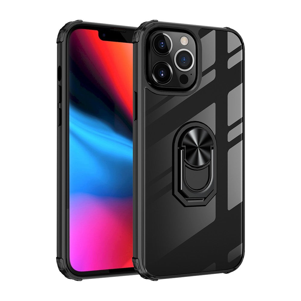 Ring Holder Military Shockproof Car Magnetic Case for iPhone 13 Pro