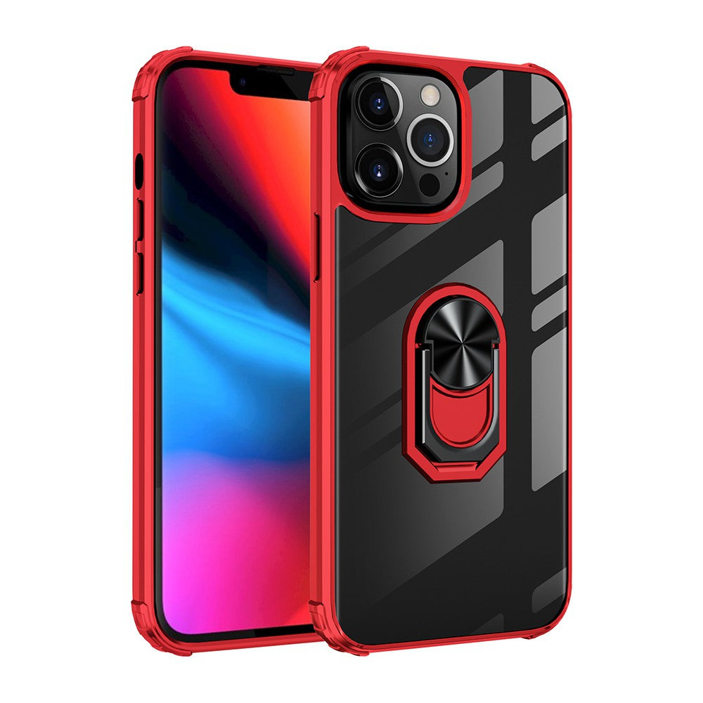 Ring Holder Military Shockproof Car Magnetic Case for iPhone 14 Plus