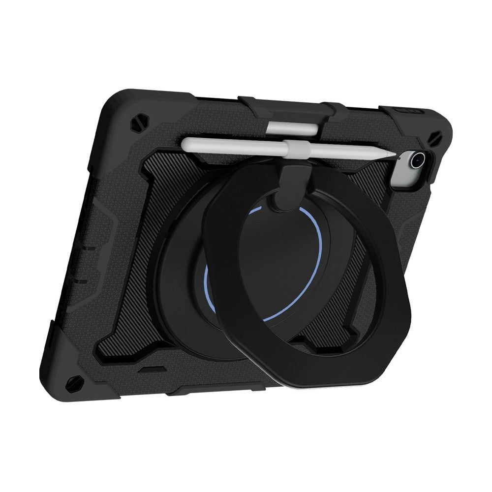 Armor Shockproof Handle Ring Rotation Case Cover for iPad Air 13 (2024) / Air 13 (2025)