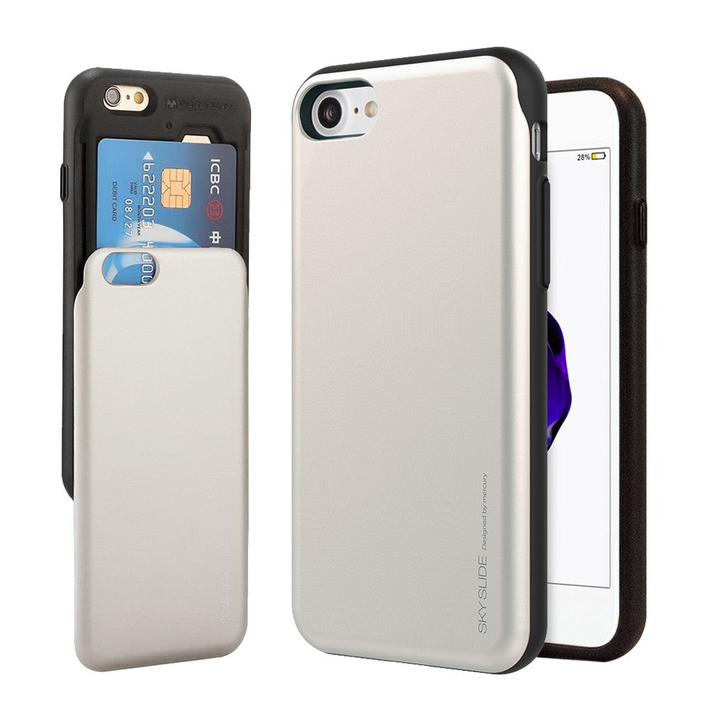 Mercury Sky Slide Bumper Cover Case for iPhone 6 Plus 6S Plus