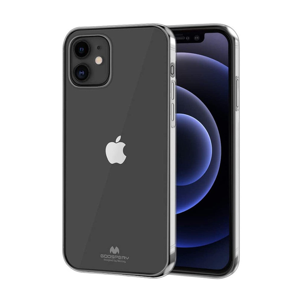 Mercury Transparent Jelly Case Cover for iPhone 12 / 12 Pro