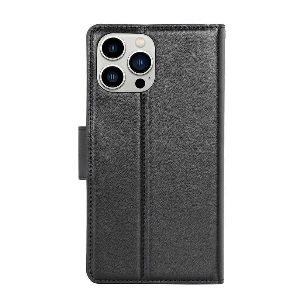 Hanman PU Flip Leather Wallet Cover Case for Samsung Galaxy S25 Edge