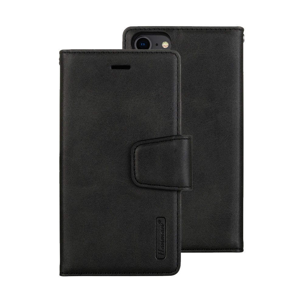 Hanman 2 in 1 Detachable Magnetic Flip Leather Wallet Cover Case for iPhone 6 / 6S / 7 / 8 / SE (2020) / SE (2022)
