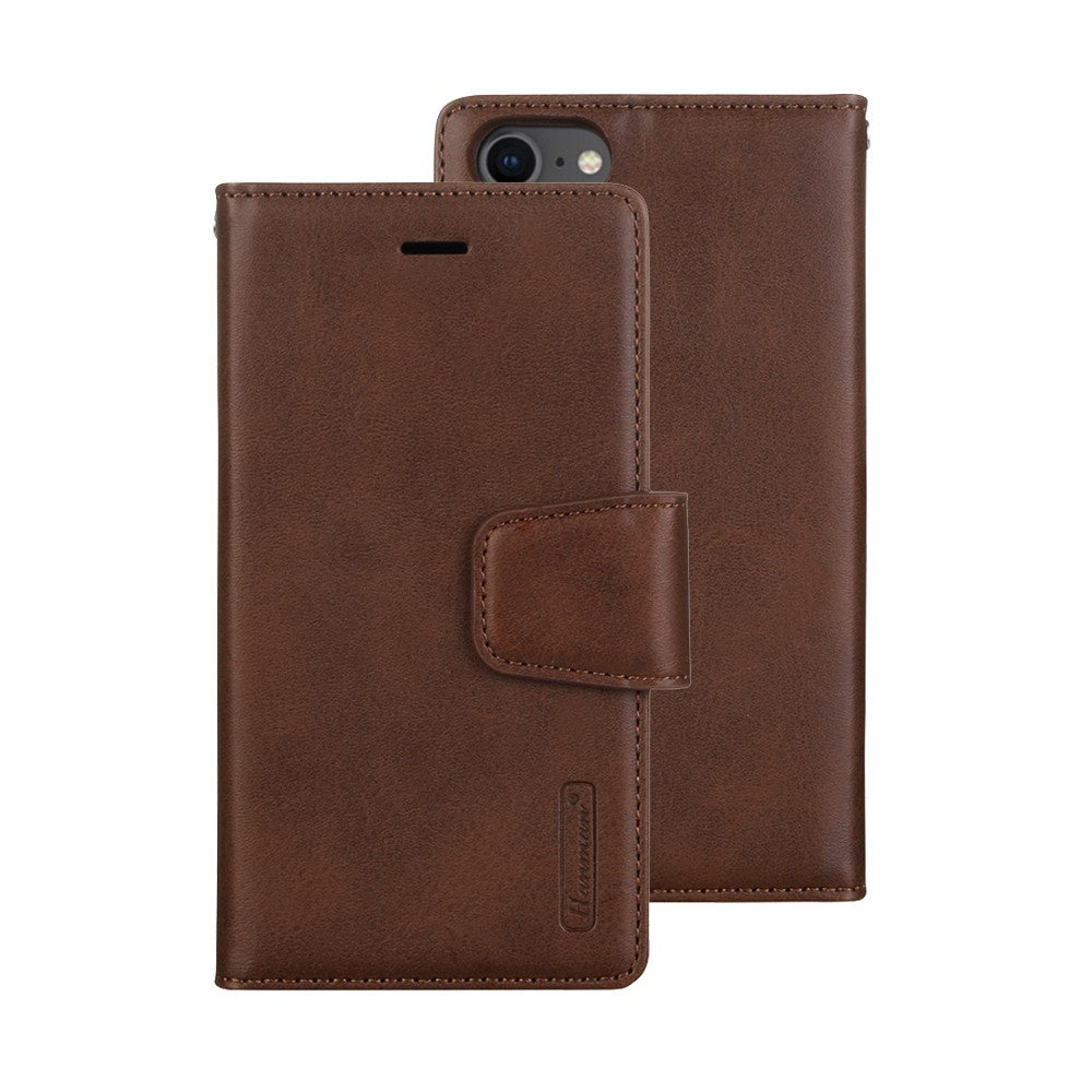 Hanman 2 in 1 Detachable Magnetic Flip Leather Wallet Cover Case for iPhone 6 / 6S / 7 / 8 / SE (2020) / SE (2022)
