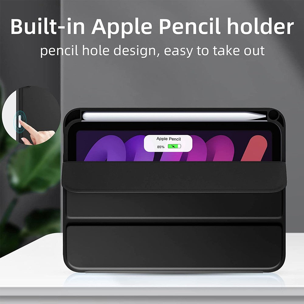 Soft TPU Back Shell Slim Cover Case with Auto Sleep / Wake for iPad Mini 6 / Mini 7