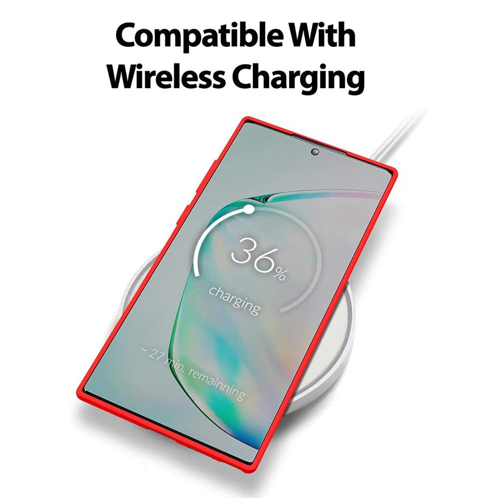 Mercury Silicone Cover Case for Samsung Galaxy Note 10 Plus