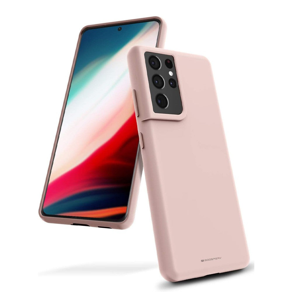 Mercury Silicone Cover Case for Samsung Galaxy S21 Ultra