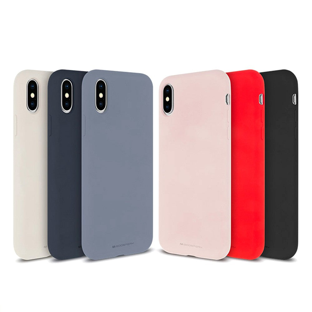 Mercury Silicone Cover Case for iPhone X/XS