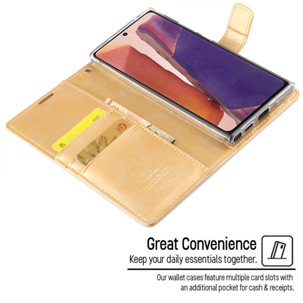 Mercury Blue Moon Diary Cover Case for Samsung Galaxy Note 20 Ultra