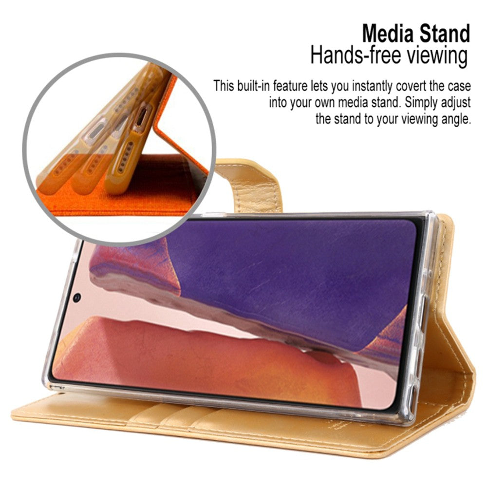 Mercury Blue Moon Diary Cover Case for Samsung Galaxy Note 20 Ultra