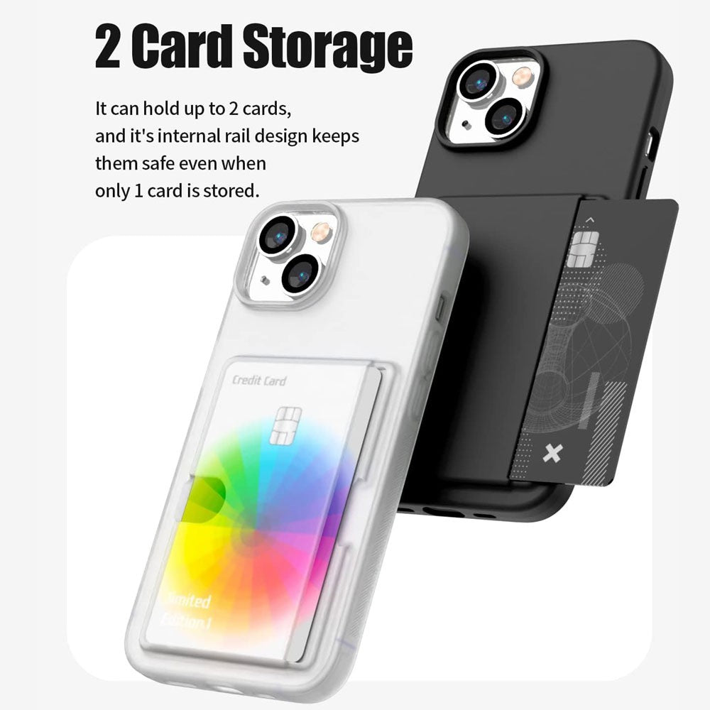 Mercury Goospery Rail 2 Card Case for iPhone 14 Plus/ 15 Plus