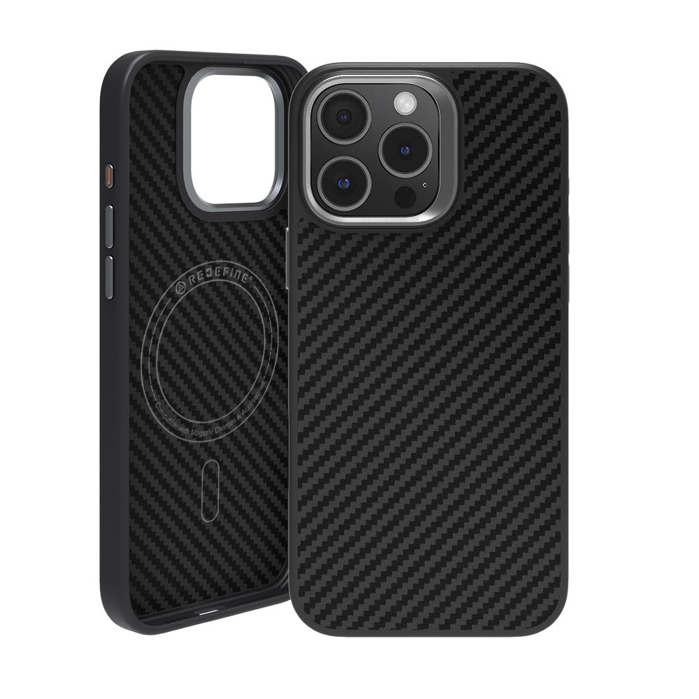 REDEFINE Armor Xtreme Soft TPU+1500D Kevlar Magnetic Case for iPhone 16 Pro Max