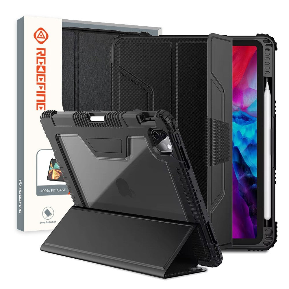 Armor Shockproof Smart Flip Case Cover for iPad Pro 13 (2024)