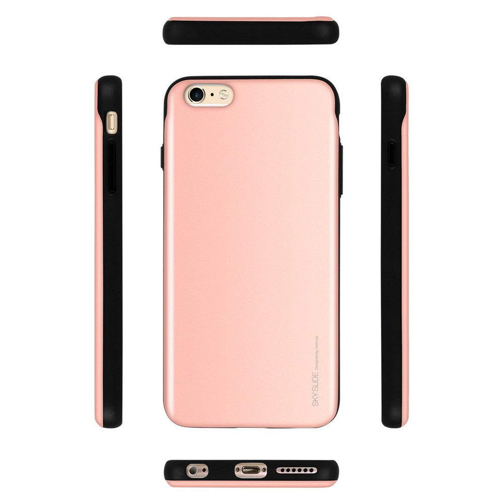 Mercury Sky Slide Bumper Cover Case for iPhone 6 Plus 6S Plus
