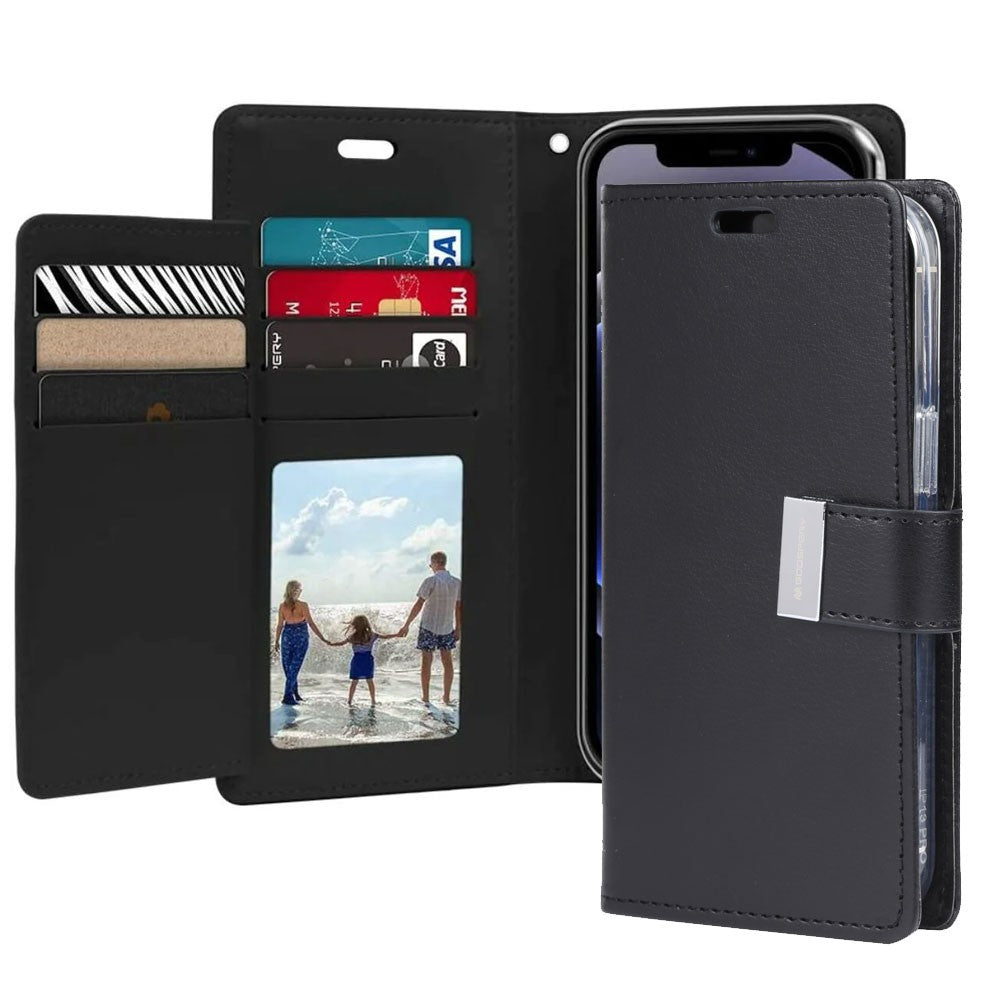 Mercury Rich Diary Case for iPhone 15 Pro