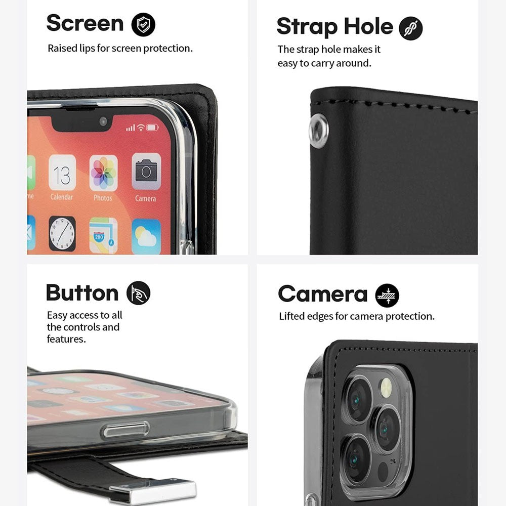 Mercury Rich Diary Case for iPhone 17 Pro Max