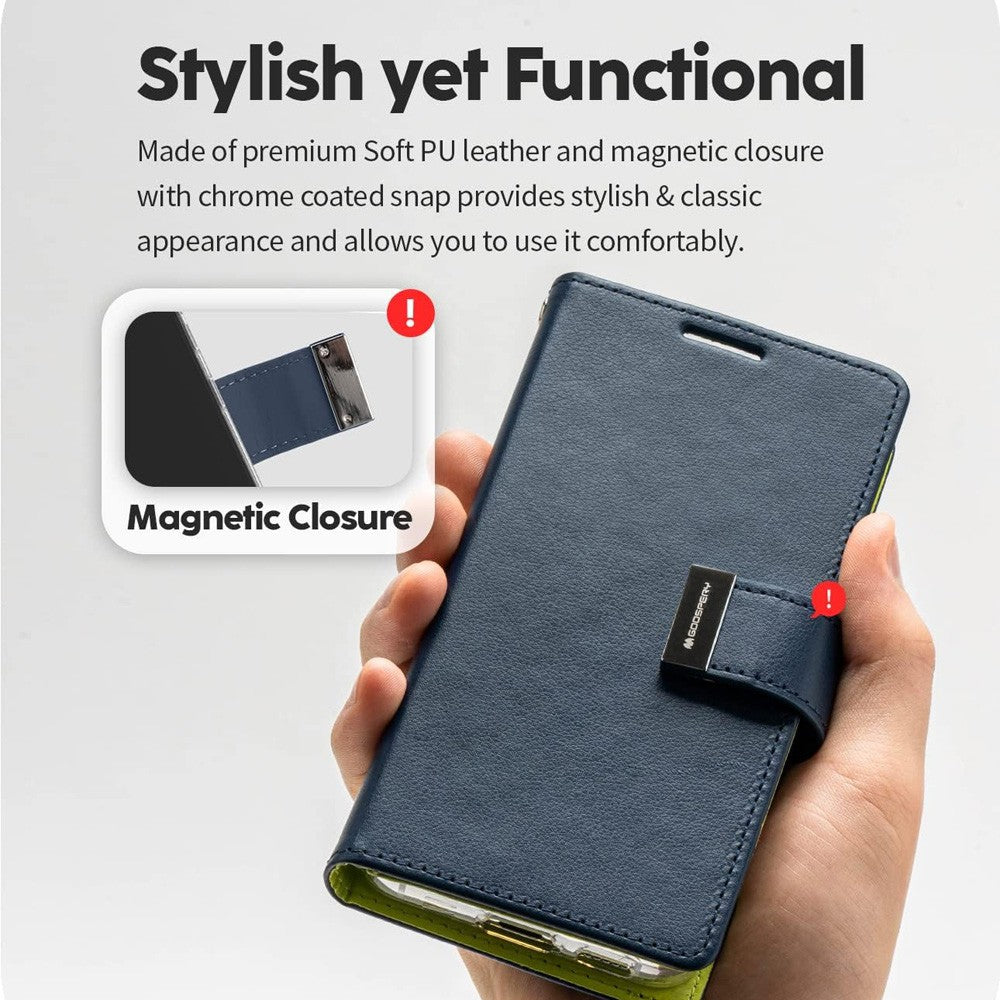 Mercury Rich Diary Case for Samsung Galaxy S23