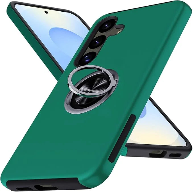 Magnetic Ring Holder Shockproof Cover Case for Samsung Galaxy S21 FE 5G