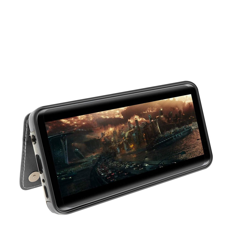 Back Flip Leather Wallet Case Cover for Samsung Galaxy S7 Edge