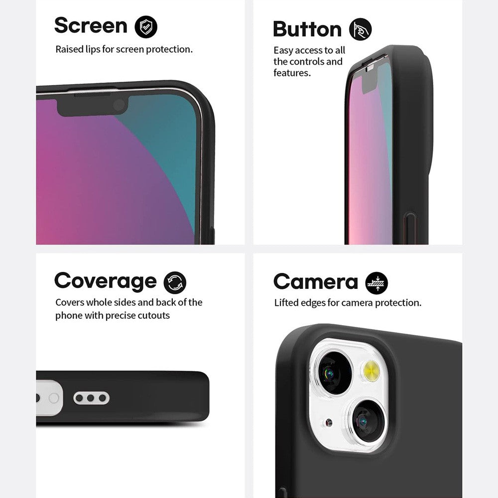 Mercury Soft Feeling Jelly Cover Case for iPhone 13