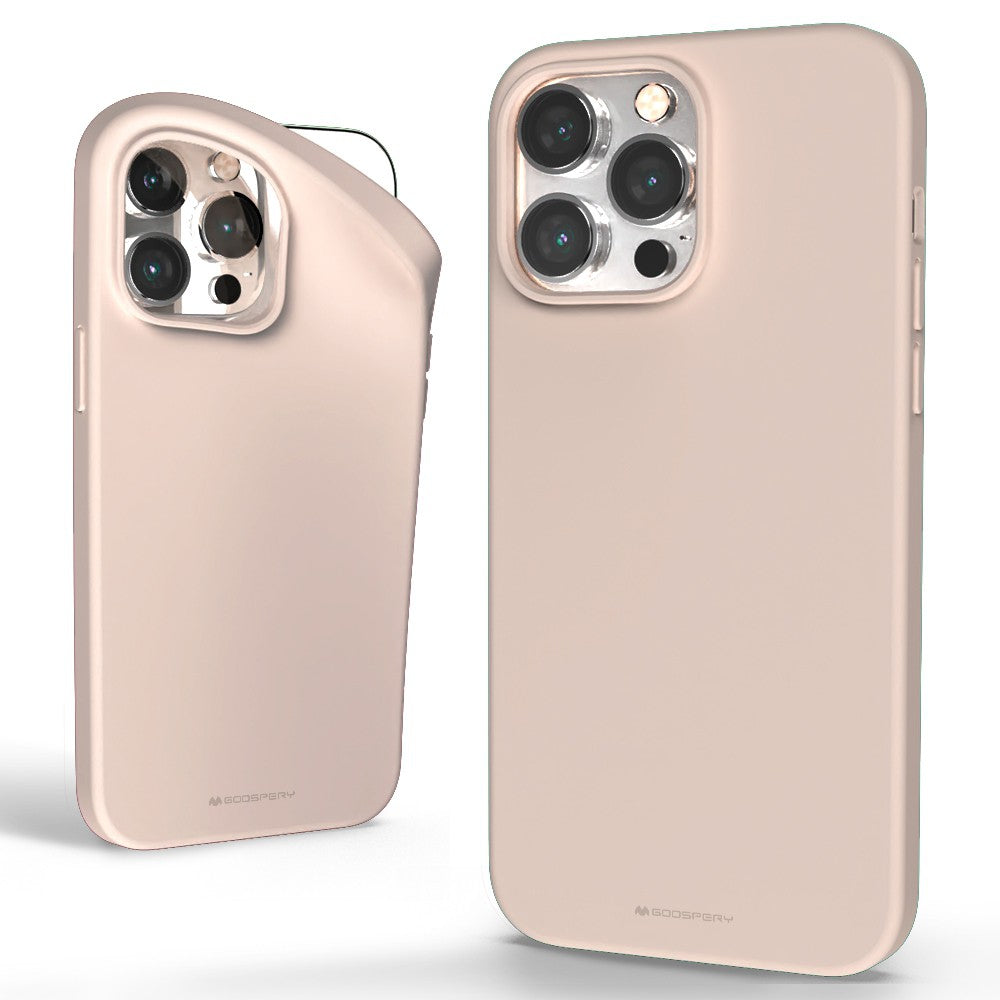 Mercury Soft Feeling Jelly Cover Case for iPhone 15 Pro Max